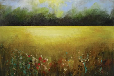 Golden Meadow by Heidi Clawson canvas print