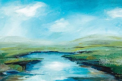 Freshwater Flow by Heidi Clawson canvas print