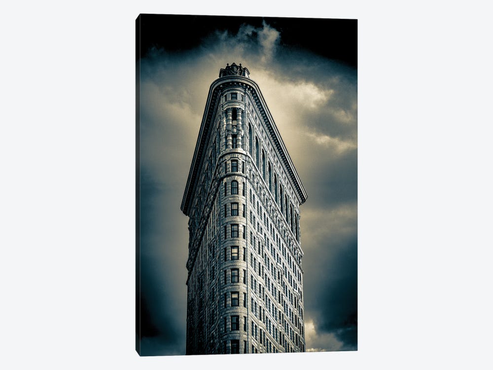 Flatiron Building New York by Stephen Hodgetts 1-piece Canvas Artwork