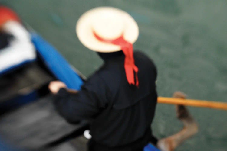 Gondolier Venice