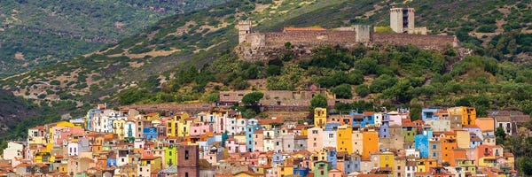 Stephen Hodgetts: Bosa Sardinia Italy by Stephen Hodgetts