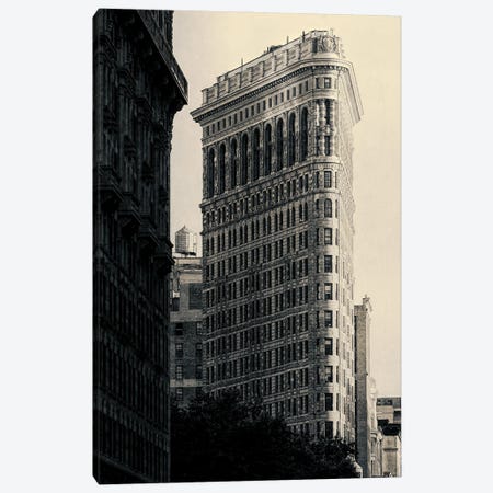 Flatiron Building 5th Ave New York Canvas Print #HDG11} by Stephen Hodgetts Canvas Print