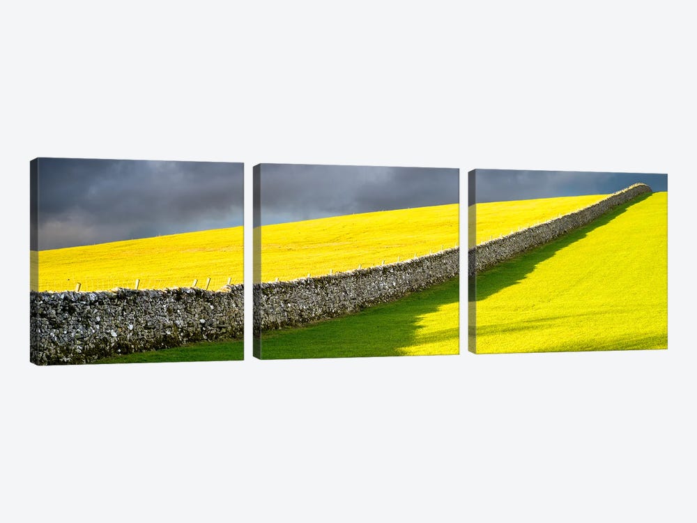 Yorkshire Dales UK by Stephen Hodgetts 3-piece Canvas Wall Art