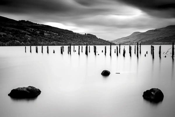 Stephen Hodgetts: Calm On Lake Tay Scotland by Stephen Hodgetts