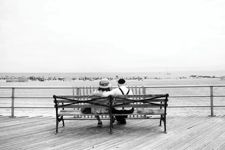 Day Out Coney Island - New York by Stephen Hodgetts wall art