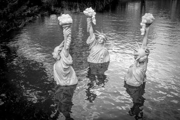 Stephen Hodgetts: Statue Of Liberty - Amsterdam by Stephen Hodgetts