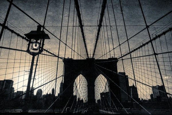 Stephen Hodgetts: Brooklyn Bridge by Stephen Hodgetts