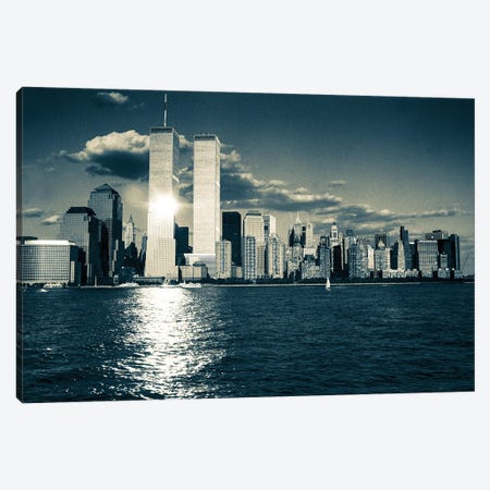 Twin Towers New York Canvas Print #HDG19} by Stephen Hodgetts Canvas Art Print