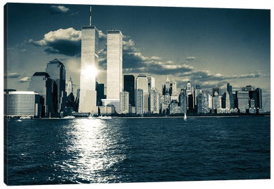 Twin Towers New York Canvas Art Print