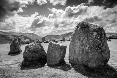 Castlerigg Stone Circle Lake District National Park by Stephen Hodgetts multi panel art