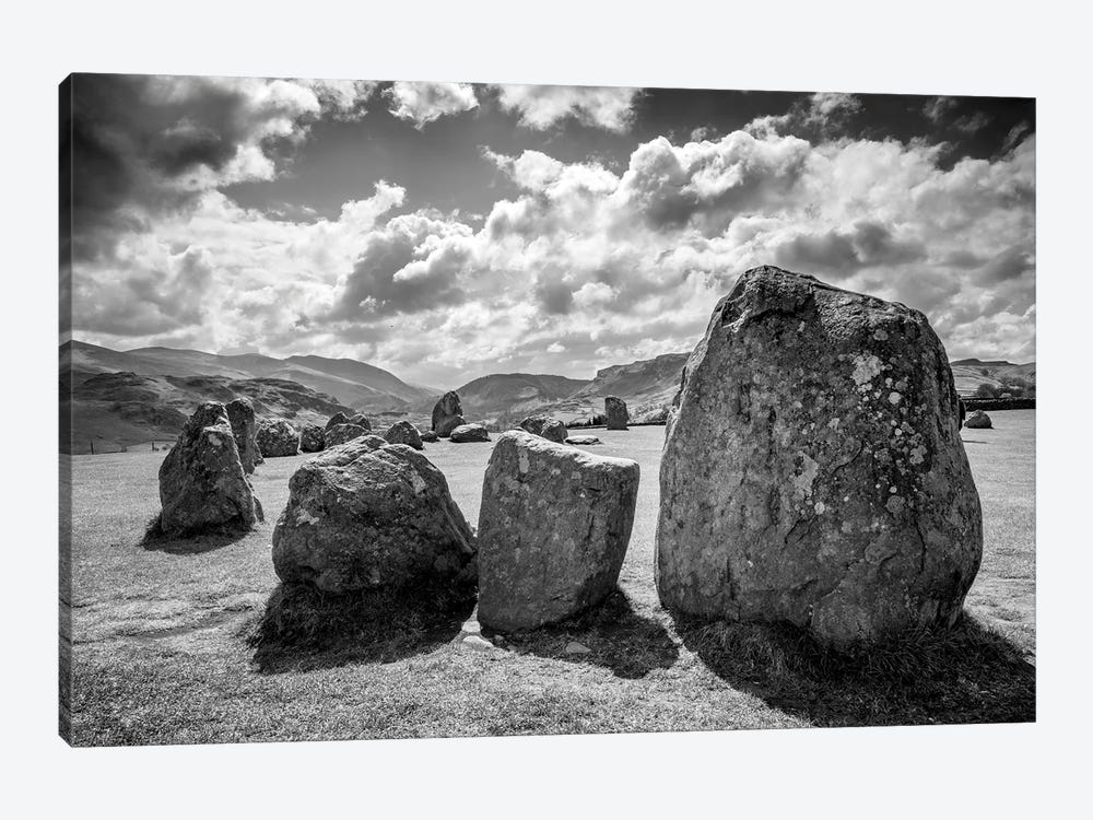 Castlerigg Stone Circle Lake District National Park by Stephen Hodgetts 1-piece Canvas Art