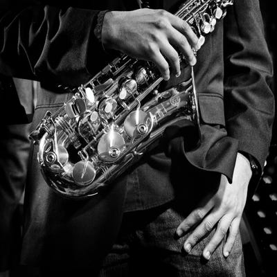 Jazz Hands by Stephen Hodgetts canvas print