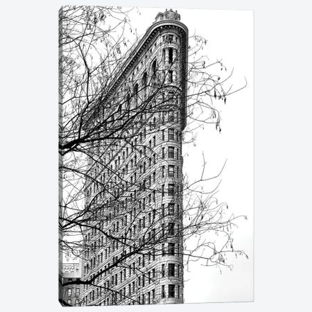 Flatiron Building Through The Trees New York Canvas Print #HDG32} by Stephen Hodgetts Canvas Art Print