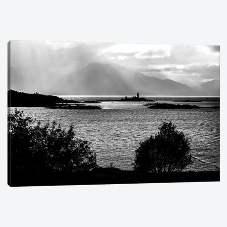 Ornsay Lighthouse Isle Of Skye Canvas Print #HDG43} by Stephen Hodgetts Canvas Wall Art