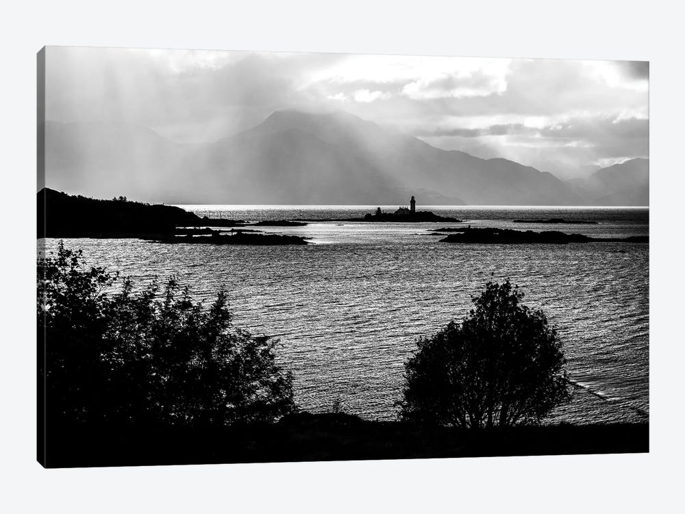 Ornsay Lighthouse Isle Of Skye by Stephen Hodgetts 1-piece Canvas Wall Art