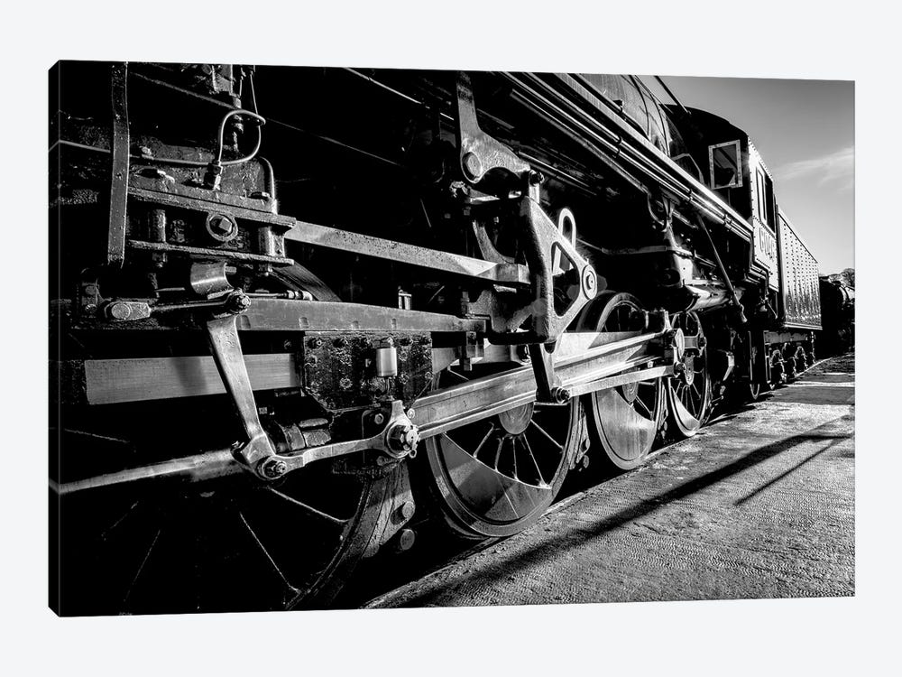 Steam Locomotive 6064 by Stephen Hodgetts 1-piece Canvas Art