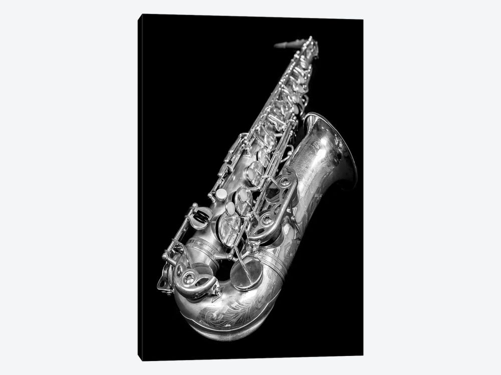 Selmer Silver Alto Saxophone by Stephen Hodgetts 1-piece Art Print