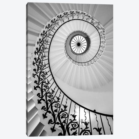 Tulip Staircase Queens House London Canvas Print #HDG67} by Stephen Hodgetts Canvas Print