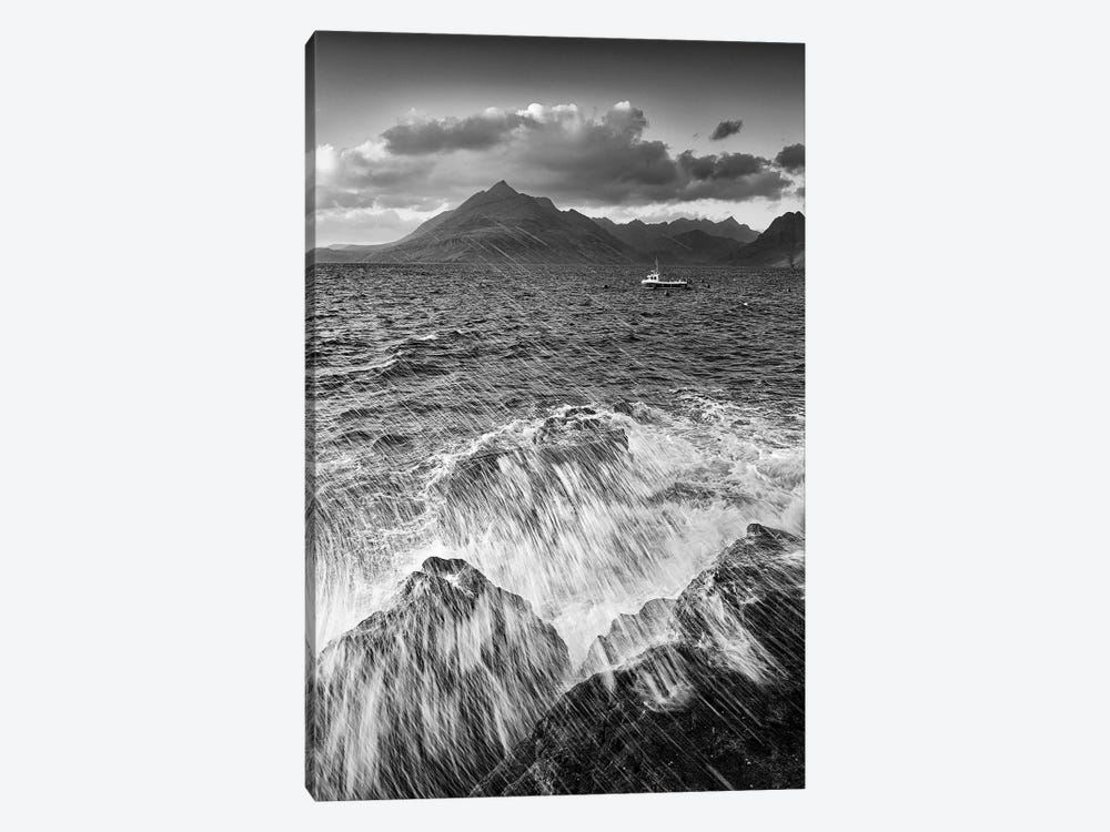 Wipeout At Elgol Isle Of Skye by Stephen Hodgetts 1-piece Canvas Art