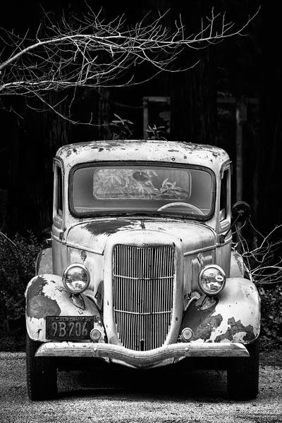 Vintage Ford by Stephen Hodgetts metal wall art