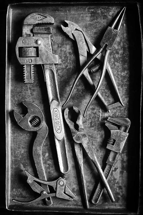 Selection Of Vintage Tools