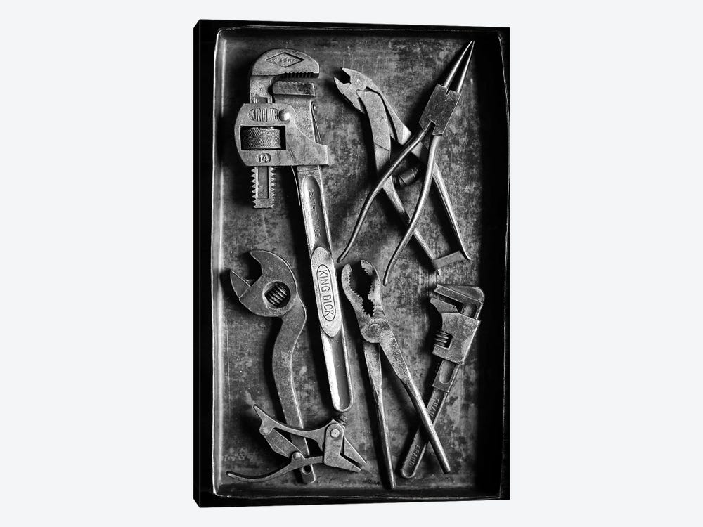 Selection Of Vintage Tools by Stephen Hodgetts 1-piece Canvas Wall Art