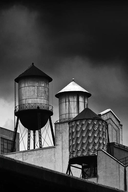 Water Butts New York by Stephen Hodgetts wall art