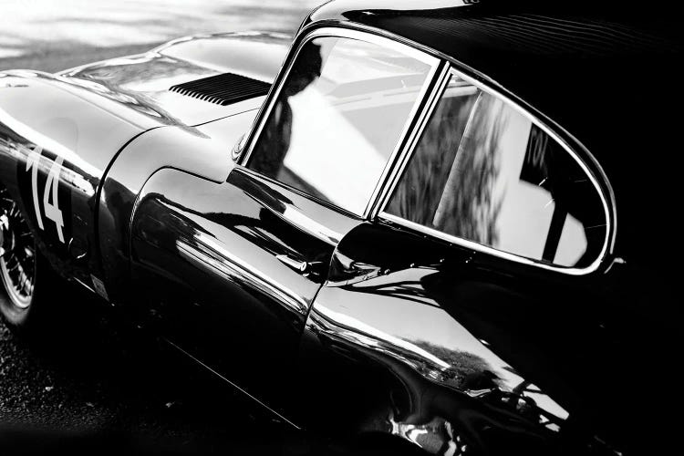 E Type Jaguar - Goodwood by Stephen Hodgetts wall art