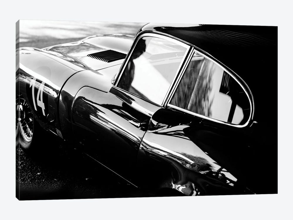 E Type Jaguar - Goodwood by Stephen Hodgetts 1-piece Art Print