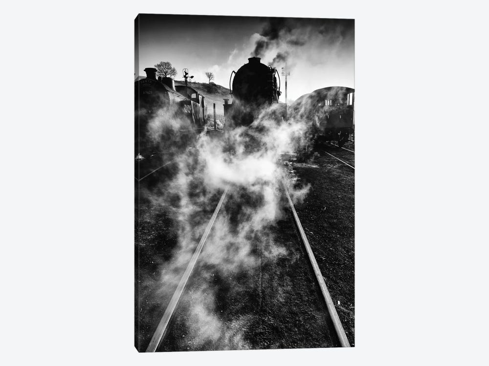On The Tracks by Stephen Hodgetts 1-piece Canvas Artwork