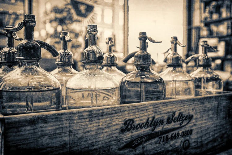 Brooklyn Seltzers by Stephen Hodgetts wall art