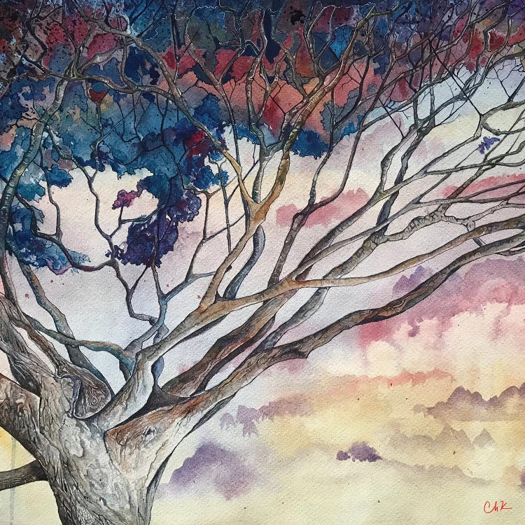 Big Tree In Kea'Au by Hidden Hale wall art