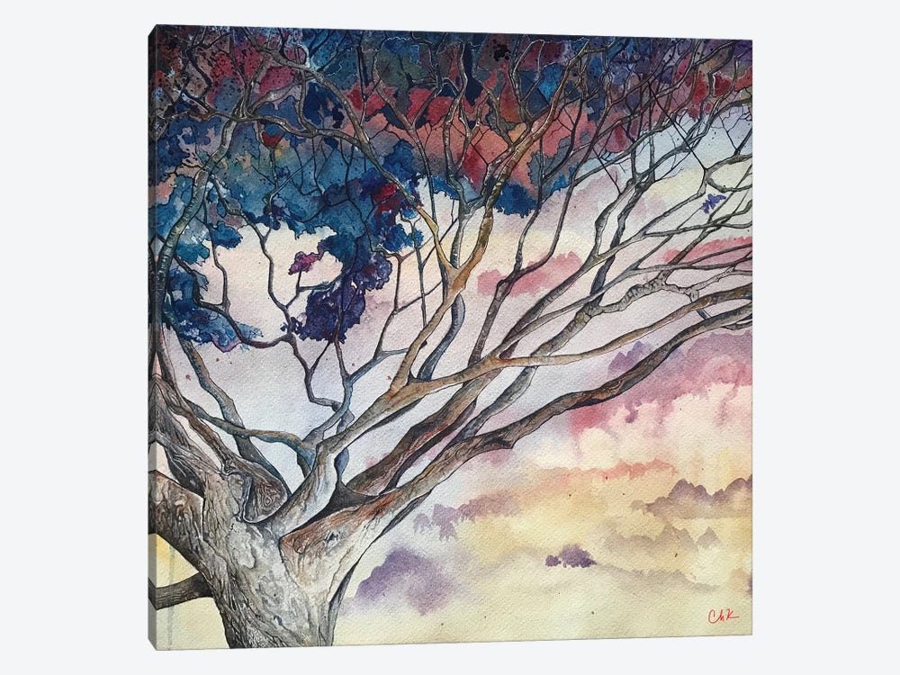 Big Tree In Kea'Au by Hidden Hale 1-piece Art Print