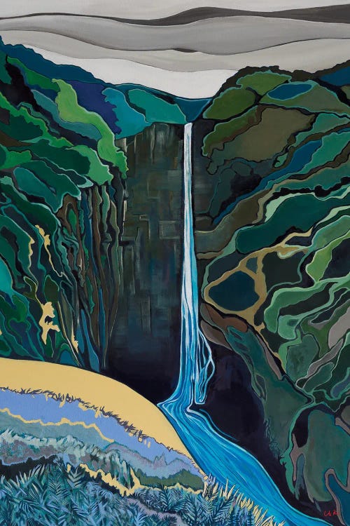 Akaka Falls by Hidden Hale wall art