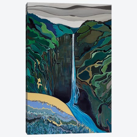 Akaka Falls Canvas Print #HDH18} by Hidden Hale Canvas Artwork