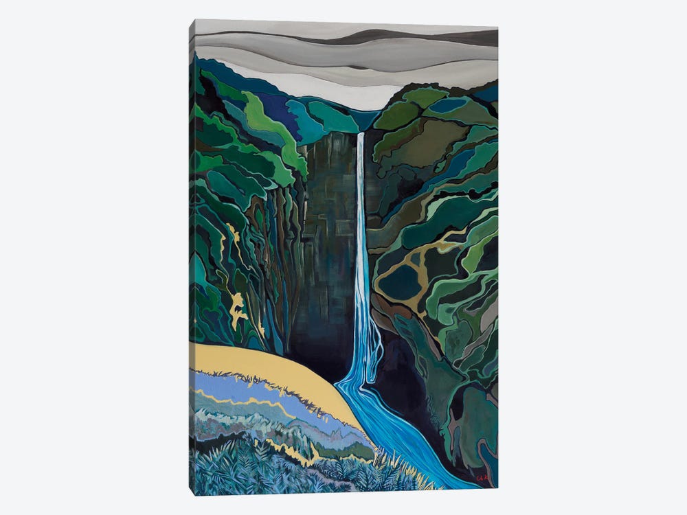 Akaka Falls by Hidden Hale 1-piece Canvas Art