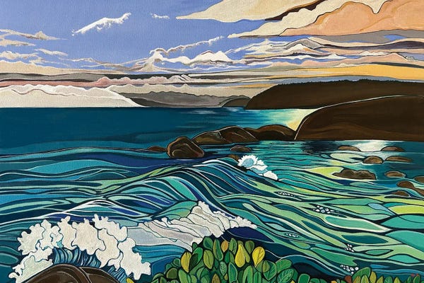 Hidden Hale: Rocky Shoreline In Puna by Hidden Hale