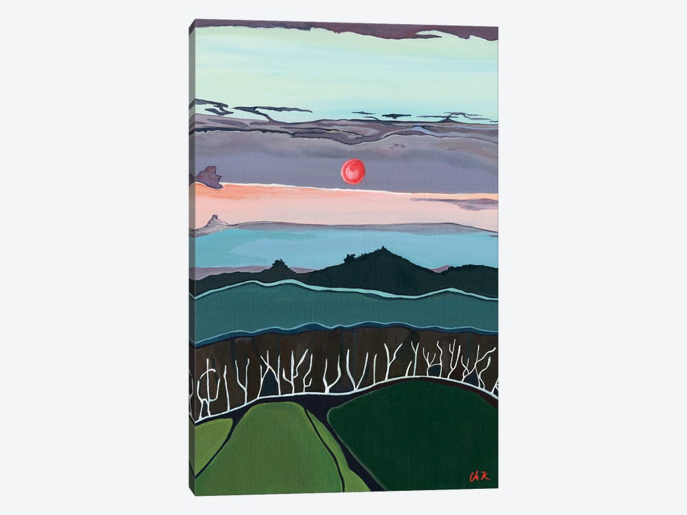 Mountain Sunset by Hidden Hale 1-piece Art Print
