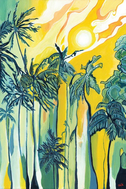 Palms In The Sun by Hidden Hale wall art
