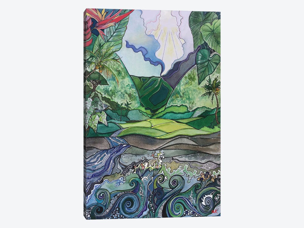 Waipio Valley by Hidden Hale 1-piece Art Print
