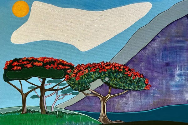 Hidden Hale: African Tulips In Waimea by Hidden Hale