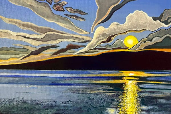 Hidden Hale: Setting Sun Over Maui by Hidden Hale