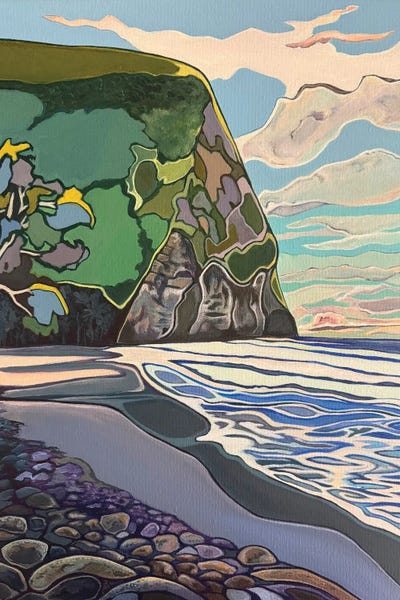 Hidden Hale - Canvas Prints: Waipio Valley, Hawaii Island