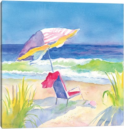 Beach Bliss I Canvas Art Print
