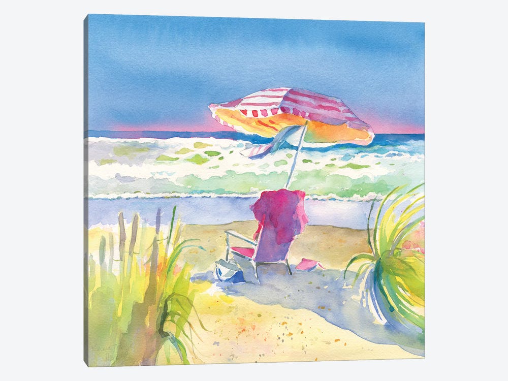 Beach Bliss II by Theresa Heidel 1-piece Canvas Print