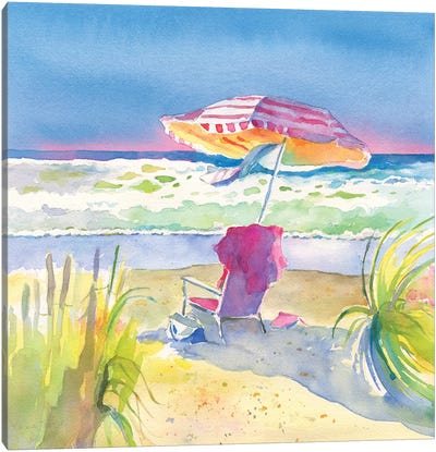 Beach Bliss II Canvas Art Print