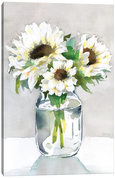 Sunflower II Canvas Art Print - Sunflower Art
