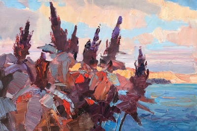 Autumn Flowers by CountessArt canvas print