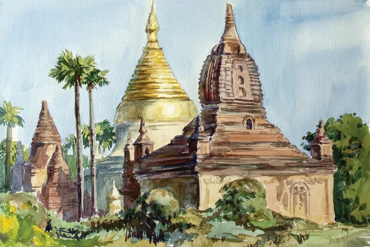 Bagan Pagodas Through Ages