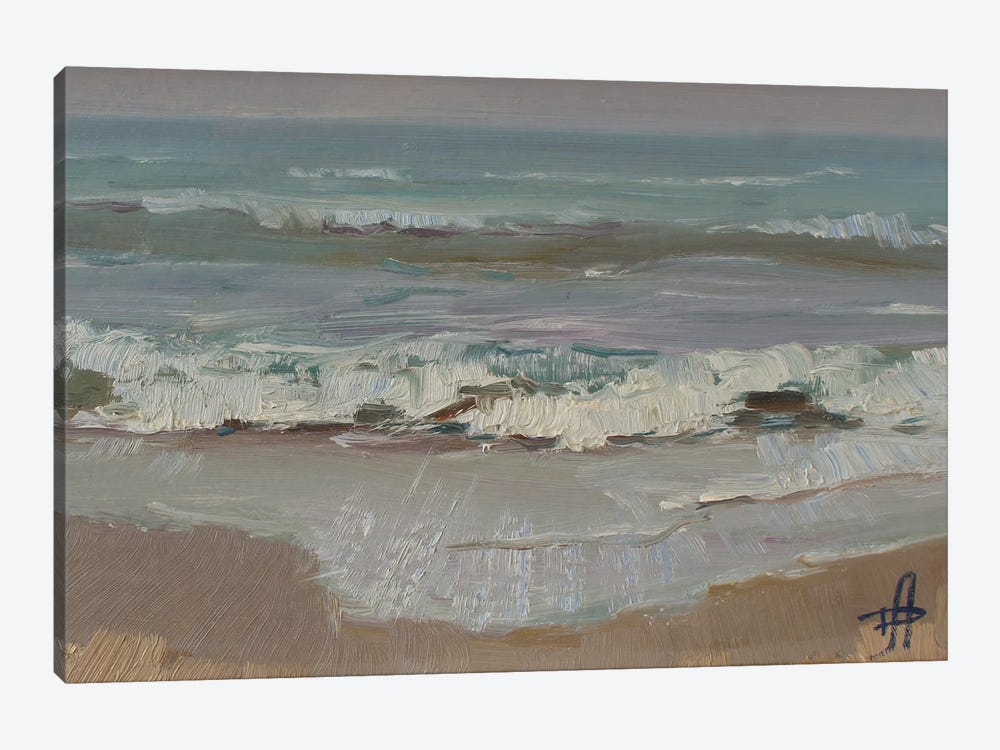 Breaking Waves by CountessArt 1-piece Canvas Artwork